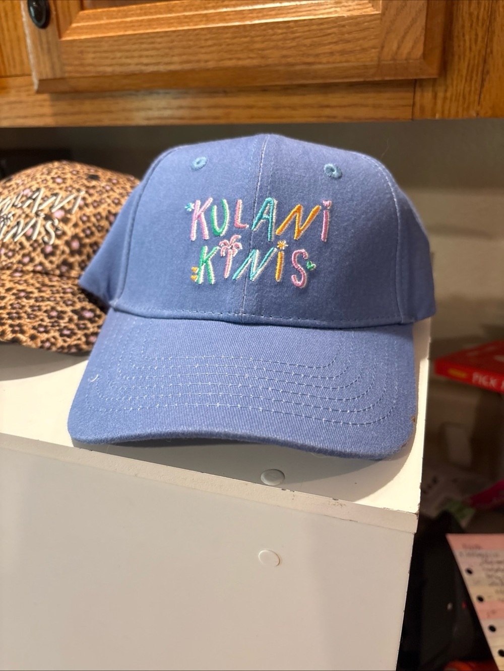 Kulani Kinis Light Blue Embroidered Logo Cap